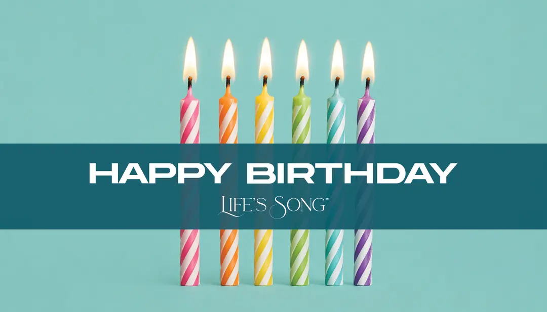 Life's Song gift card design 1